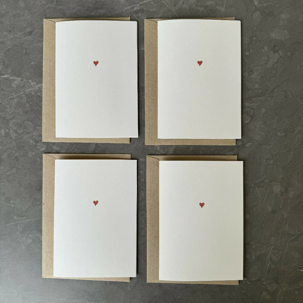 Tiny Love Heart Note Cards - Image 5