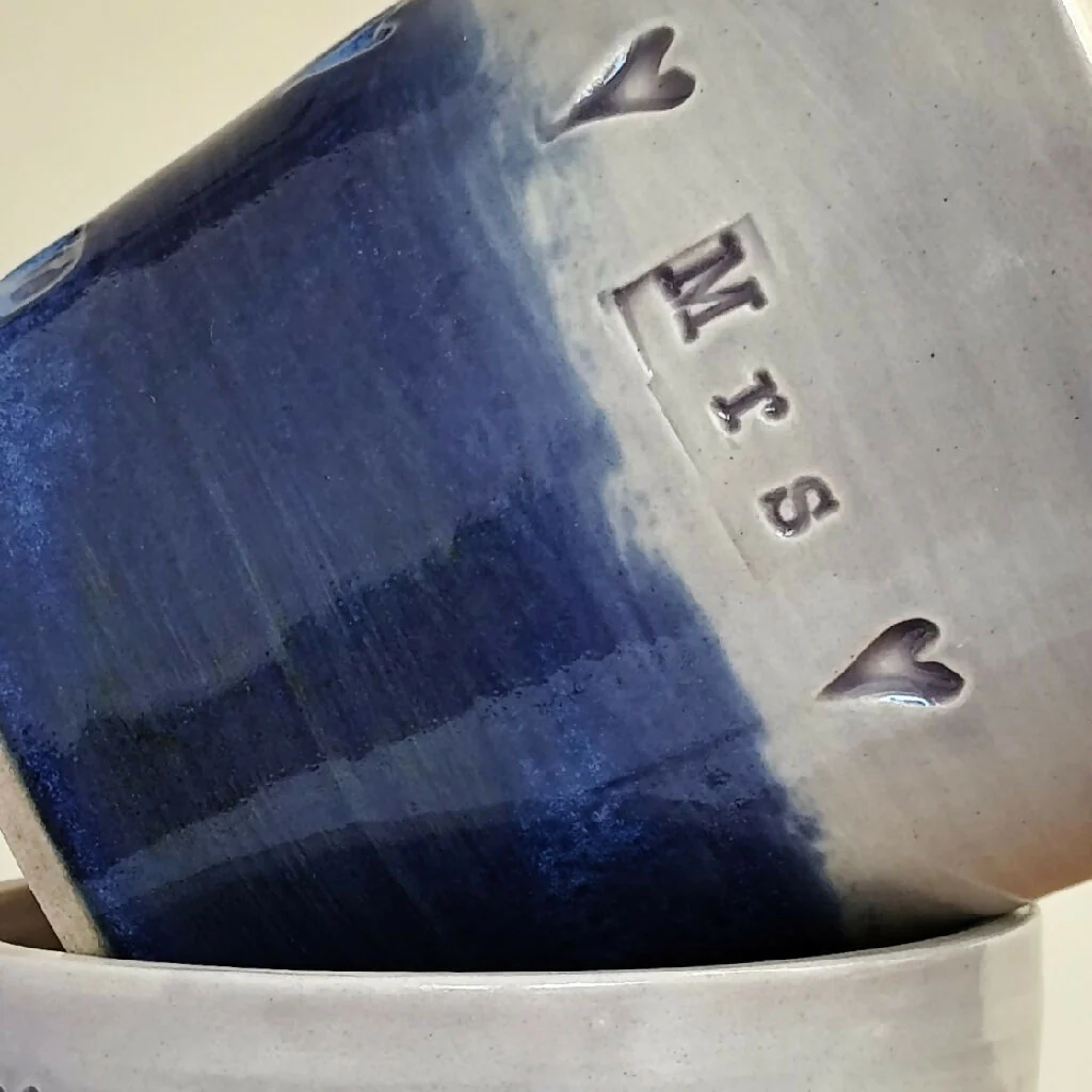 Tumbler In Blue Purple Wedding Gift For A Couple - Image 3