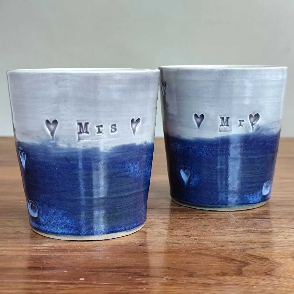 Tumbler In Blue Purple Wedding Gift For A Couple - Image 4