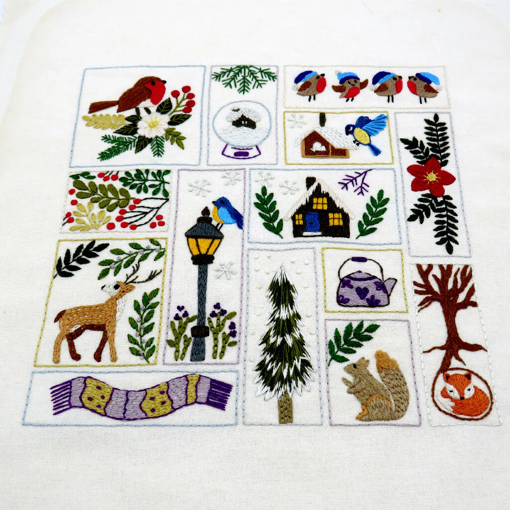 Winter Splendour Hand Embroidery Kit - Image 7