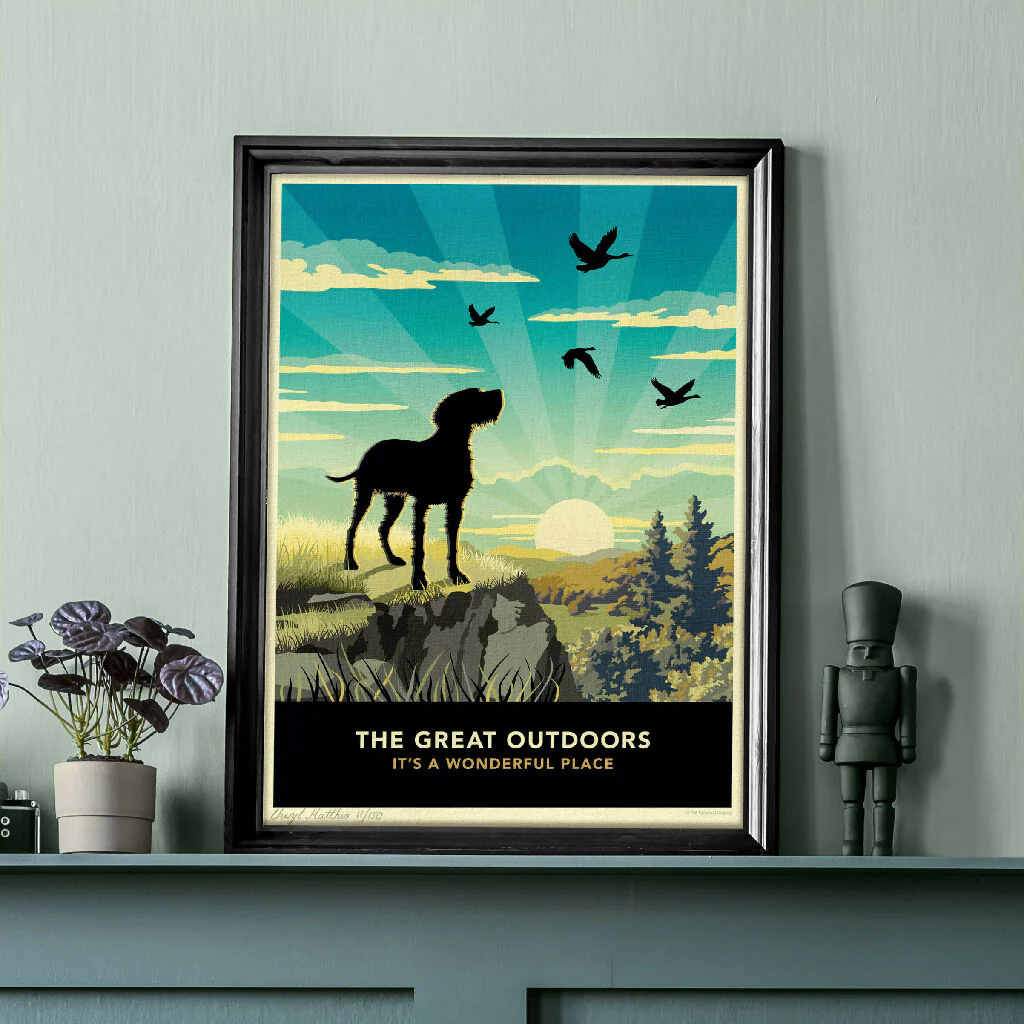 WIREHAIRED VISZLA 'THE GREAT OUTDOORS’ LIMITED EDITION ART PRINT - Image 3