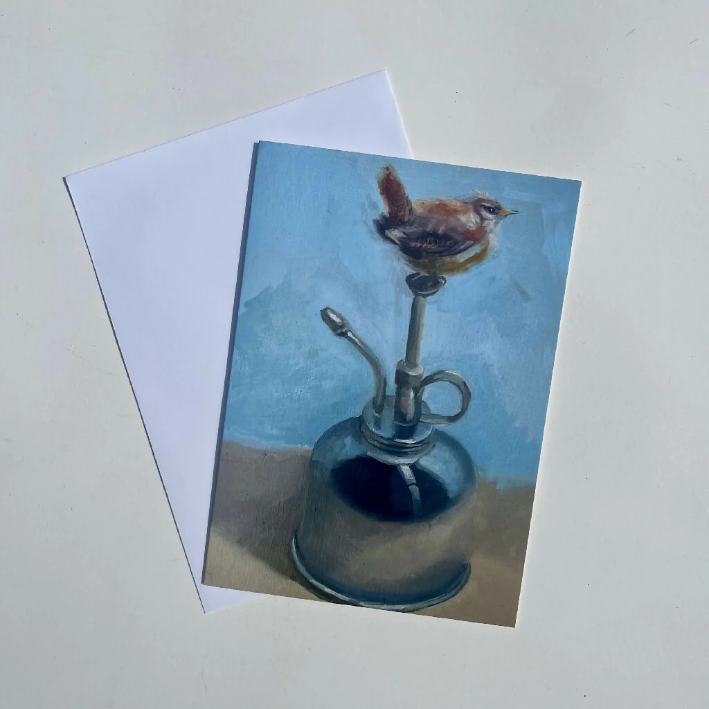 Wren Spritzer Greeting Card - Image 2